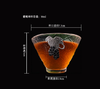 华艺银坊 葡萄杯 家用茶杯 人工无铅玻璃杯 加纯银990 商品缩略图1