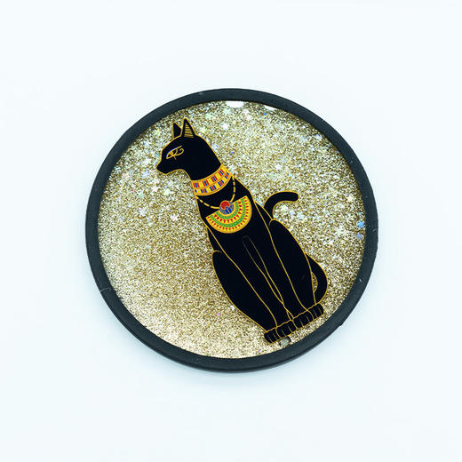 【遇见古埃及】流沙杯垫 隔热防烫 防滑垫 创意杯垫 商品图0