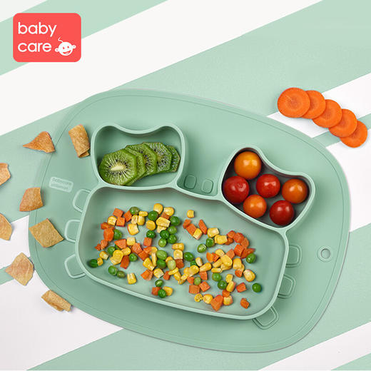 baby care硅胶分格餐盘-布拉诺螃蟹 商品图1