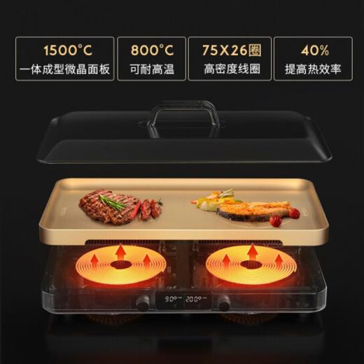 荣事达  畅嗨盘多功能锅 1-6人 聚嗨煎烤盘多功能料理盘 21-CS02A 商品图1