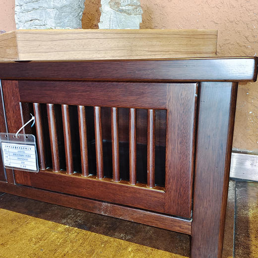 海棠木双抽双门电视柜 商品图2