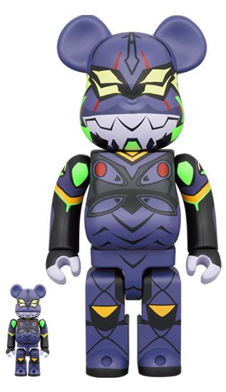 【现货】收藏系列 Be@rbrick 400%系列 新世纪福音战士 13号机 商品图1