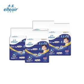 大王爱璐儿elleair奢润保湿婴儿柔纸巾抽取式手帕纸单提60抽*4包*4提