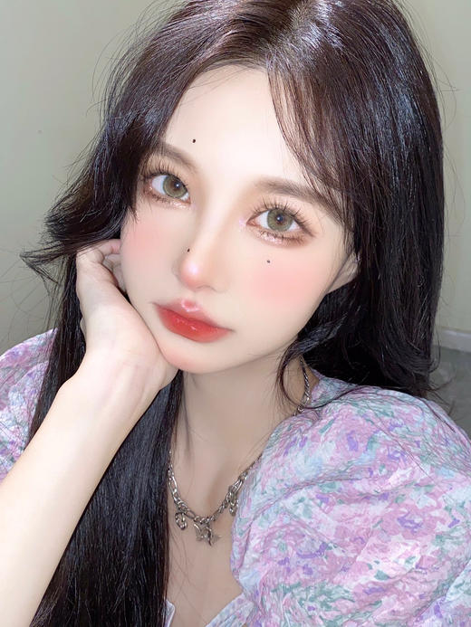 【年抛】青柠薄荷 candysee |大直径14.5，着色13.5 | 【同品牌多副更划算，选款色板在详情页】 | 绿色美瞳 混血美瞳 商品图14