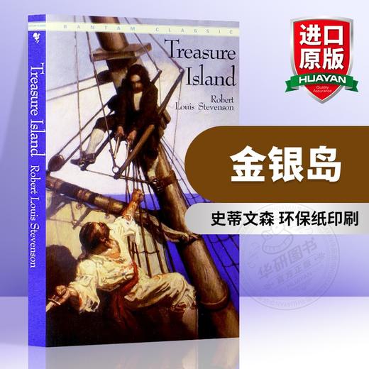 金银岛 Treasure Island 英文原版小说书 TREASURE ISLAND 英文版进口书籍 商品图0