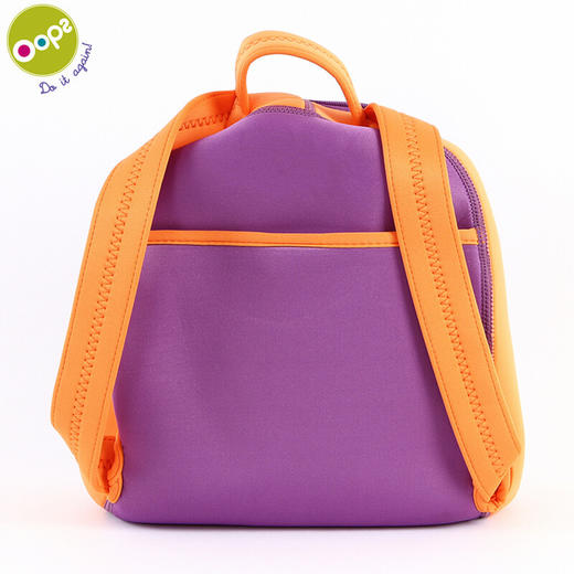 瑞士Oops 宝宝时尚超轻背包 卡通可爱 幼儿园大中小班男女童双肩书包 轻便旅游休闲 猫头鹰 商品图1