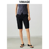 VIMAGE/纬漫纪夏季新款时尚修身百搭高腰短裤女V1705318 商品缩略图0