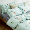 【幸运土猫】庭园喵如茉全棉纯棉猫三四件套件柔软被套原创设计 商品缩略图0