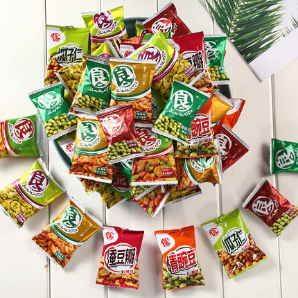 【9.29爱逛直播】散称2斤！良一原味豌豆/ 蟹黄味瓜子仁  炒货小吃 商品图0