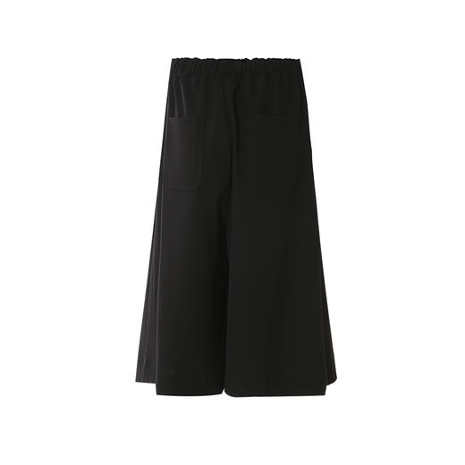 VIMAGE/纬漫纪夏季新款通勤百搭阔腿裤纯色简约A版短裤女裤V1705317 商品图6