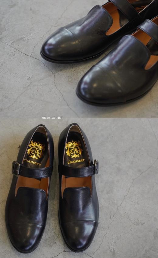 6折Chausser黑色皮鞋 商品图1