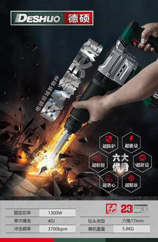 德硕6A_0855电镐 商品图1