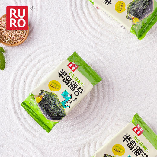 自营（半岛）-海苔 4.5g/包 多重口味 即食儿童零食紫菜包饭寿司包饭脆片 商品图7