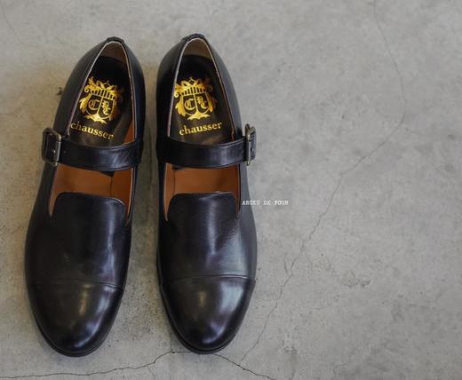 6折Chausser黑色皮鞋 商品图0