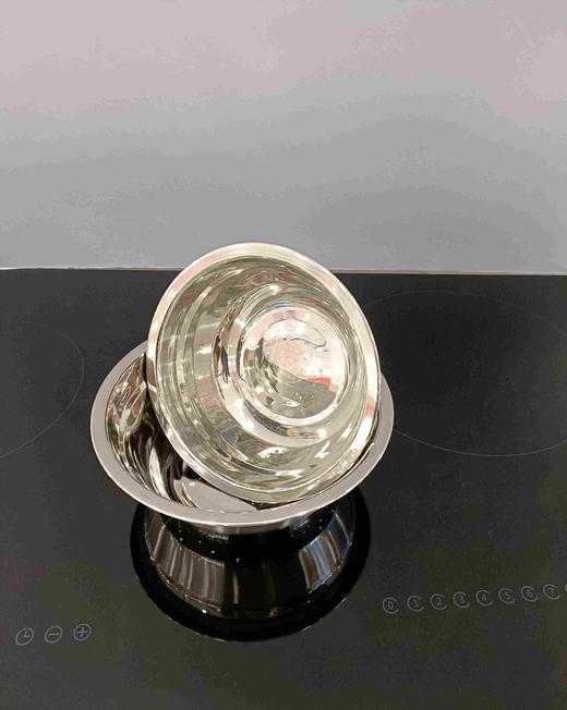 5F隆昌瓷器304钢盆(16cm) 1个【社区团购】 商品图0