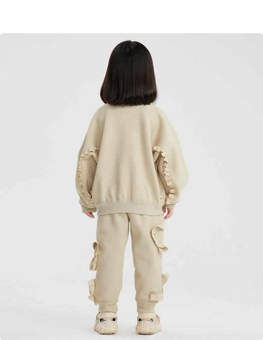 江南布衣婴童 22年春装新品 无帽开襟卫衣  1M1420280 商品图2