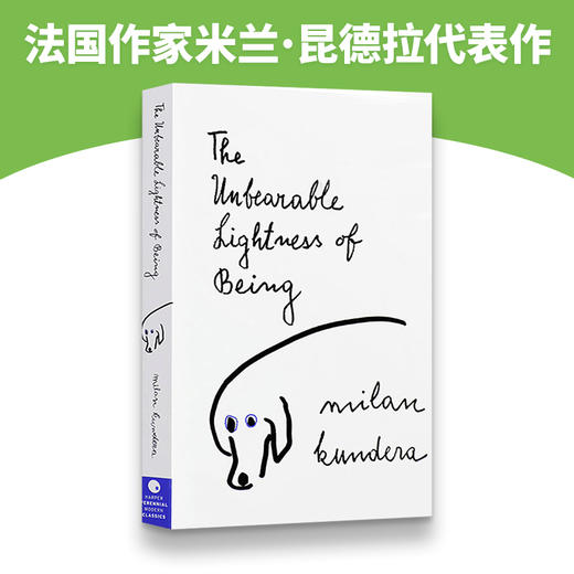 Collins 不能承受的生命之轻 英文原版文学小说 The Unbearable Lightness 英文版书 米兰·昆德拉 经典爱情哲学长篇小说进书籍正版 商品图2