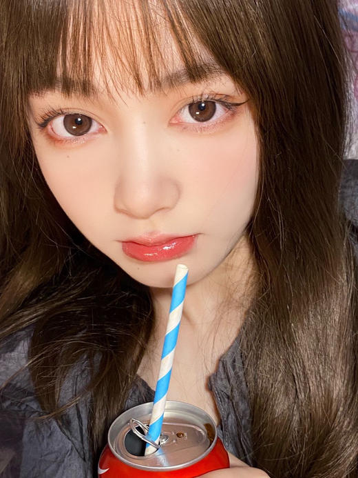 【年抛】绵绵栗子 candysee |中直径14.2，着色13.4 | 【同品牌多副更划算，选款色板在详情页】 | 自然巧色美瞳 商品图3