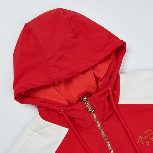 361度女装绒里风衣宽松潮2022春装学生休闲上衣运动外套562214614 商品图2