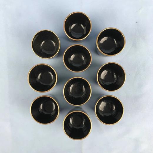 日本花岛西山造御汤吞 10枚装 原盒保留 实物见视频 商品图1