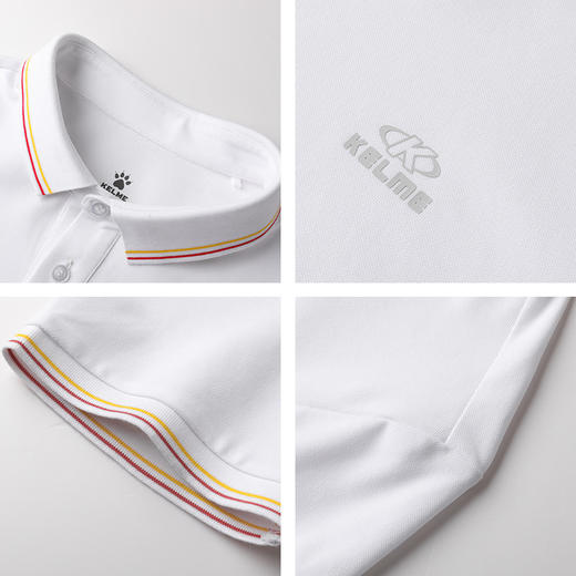 卡尔美POLO衫2022年早春针织衫新款透气翻领短袖T恤上衣男 商品图2