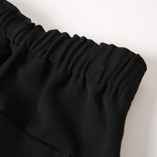 VIMAGE/纬漫纪夏季新款通勤百搭阔腿裤纯色简约A版短裤女裤V1705317 商品图7