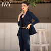 IWY/藏青色深蓝色都市职场套装时尚白领西服西装套装CP1339-ZL 商品缩略图1