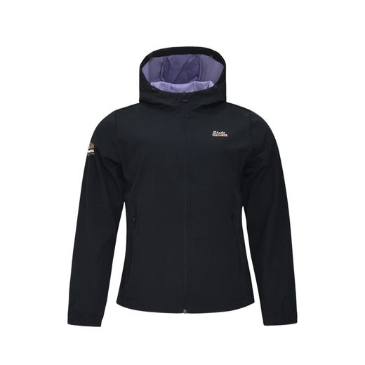 361度单风衣女士2022春季新款综训跑步连帽开襟运动服风衣562114611 商品图3