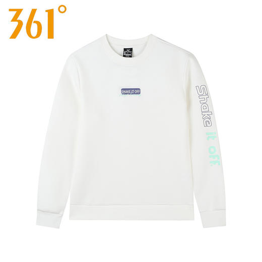 361度运动卫衣女士常规合身2022春学生套头卫衣休闲上衣562214817 商品图0