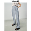 VIMAGE/纬漫纪春夏新款宽松休闲裤女简约气质阔腿裤V1705331 商品缩略图3