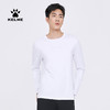 KELME卡尔美春季新款圆领长袖t恤男打底休闲百搭纯色运动上衣 商品缩略图4