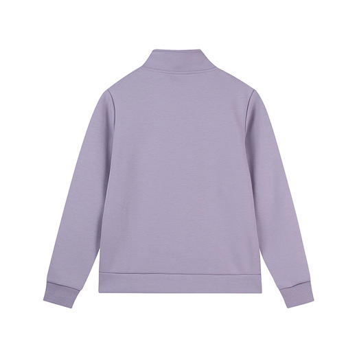 361度运动卫衣女士立领宽松2022春开襟卫衣休闲上衣外套562214004A 商品图2