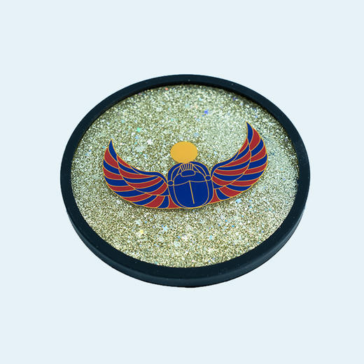 【遇见古埃及】流沙杯垫 隔热防烫 防滑垫 创意杯垫 商品图1