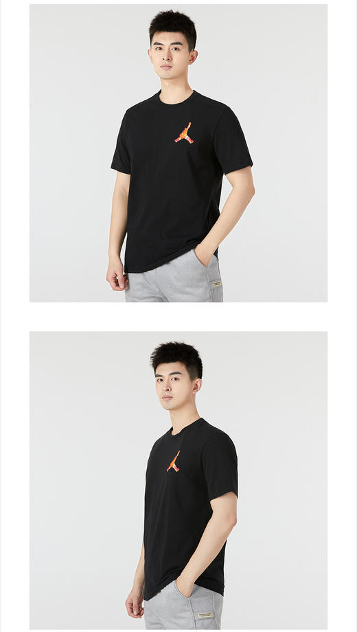 NIKE耐克官方舰店男装上衣 2022春季新款运动服时尚跑步健身篮球训练宽松透气圆领短袖T恤DH8967 商品图2