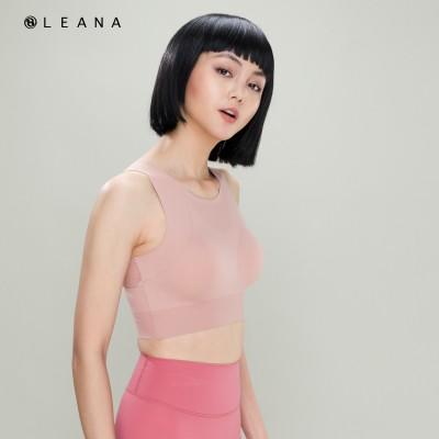 LEANA无痕无钢圈可拆垫胸垫收副乳防下坠网纱接单美背运动抹胸LN2007 商品图1