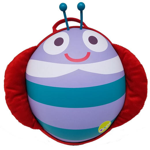 瑞士Oops 儿童圆形包包卡通可爱幼儿园书包男女童超轻双肩背包2岁3岁4岁5岁6岁宝宝 双肩背包-瓢虫 商品图4