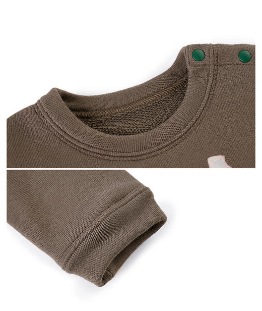 江南布衣婴童 22年春装新品  无帽套头卫衣 YM1402300 商品图3