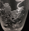 华艺银坊 祥瑞麒麟系列公道杯 水晶无铅玻璃杯 加纯银990 商品缩略图0