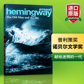 老人与海 英文原版小说 The Old Man and the Sea 海明威原著 Hemingway经典名著可搭追风筝的人The Kite Runner福尔摩斯