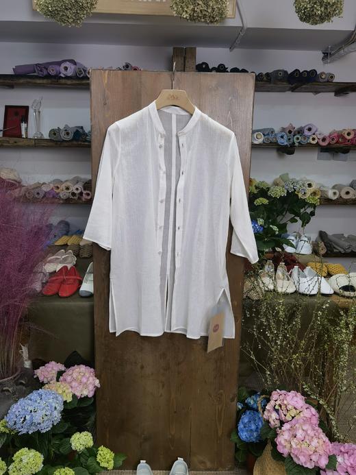 【线上专属】衬衣（22710083-褶皱白） 商品图2