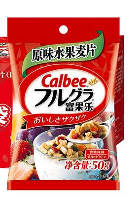50g卡乐比富果乐原味水果麦片（即食谷物）