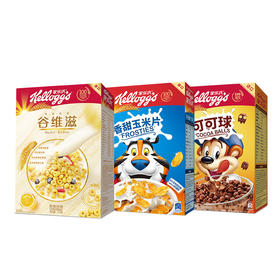 泰国家乐氏香甜玉米片175g/可可球170g/谷物滋175g 香脆口感 即食冲饮谷物非油炸 033192/033194/033195