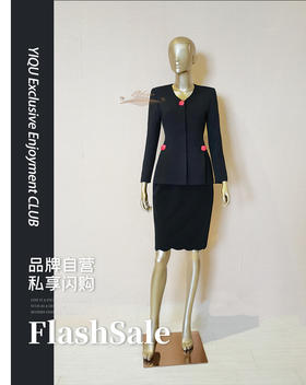 YIQU |“简单生活”西装上衣（简黑）P