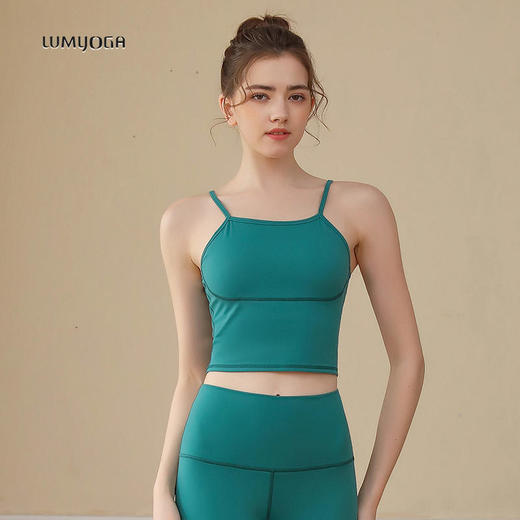 LUM19168露檬新款瑜伽背心运动BRA（含胸垫） 商品图4