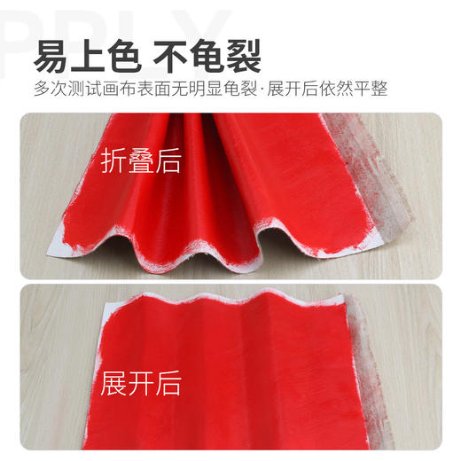 中盛画材 涂层亚麻油画布块 油画颜料油画工具画布框画布油画颜料油画画布油画布料棉麻画布 免裁剪画布块 商品图3