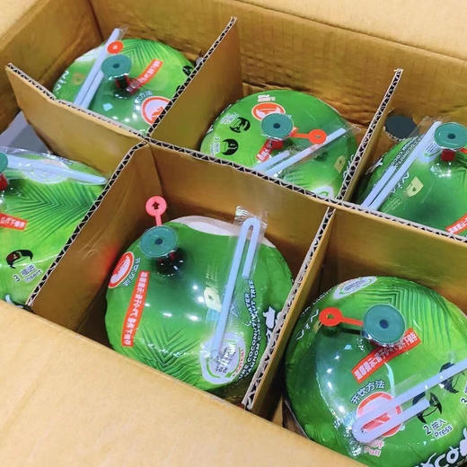 【地雷椰】K-FRESH 地雷椰青，直接拉环按压即开，配吸管，方便简单，老少皆宜的天然果汁！ 商品图6