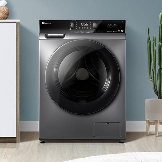 小天鹅（LittleSwan）TG100VC62WADY滚筒洗衣机全自动 家用10公斤 纳米银离子除菌 一级节能变频 智能家电 商品图1