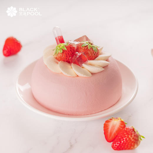 （贪吃兑换）爆爆莓蛋糕 | 小巧红粉佳人 草莓果粒流心 红丝绒细腻 入口即化 商品图0