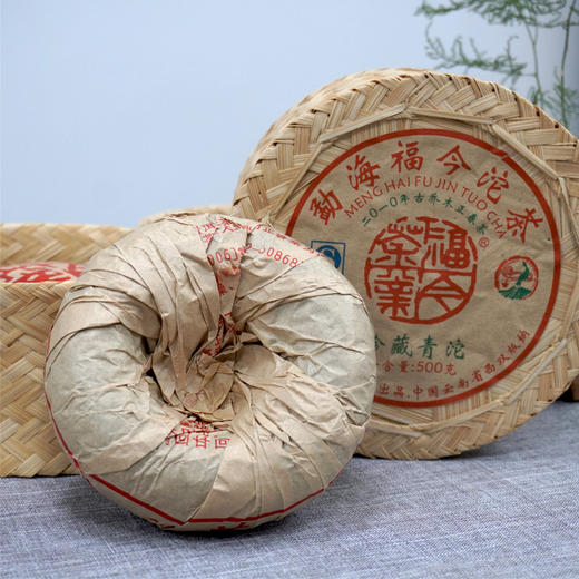 珍藏品好品相2010年福今珍藏沱经典老福今普洱茶生茶一沱500克单沱标价珍藏品 商品图5