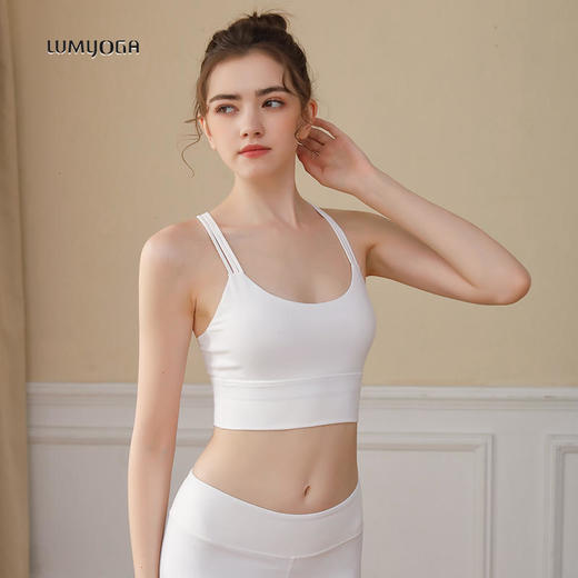 LUM19171露檬新款瑜伽背心运动BRA（含胸垫） 商品图2